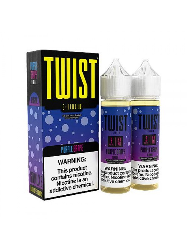 Purple Grape 2x60ml Vape Juice - TWIST
