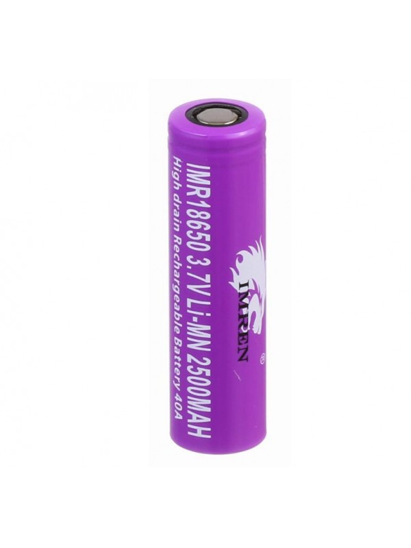 IMREN Imr 18650 2500Mah 3.7 V 40 Amp Battery