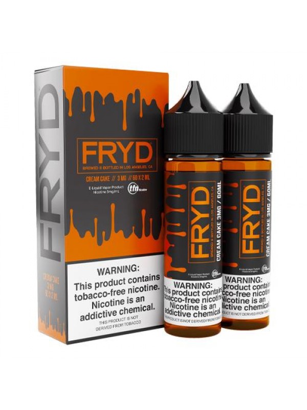 FRYD Twin Pack Cream Cake 2x 60ml TF Vape Juice