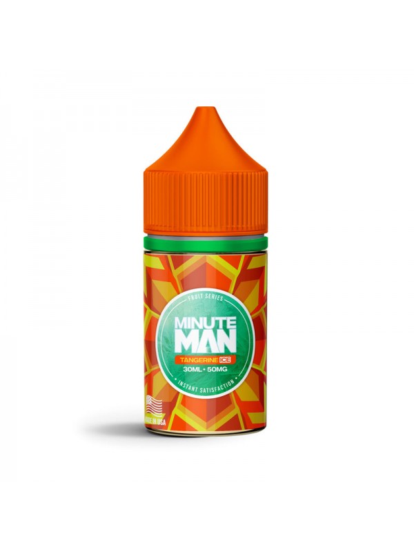 Minute Man Tangerine Ice 30ml Nic Salt Vape Juice