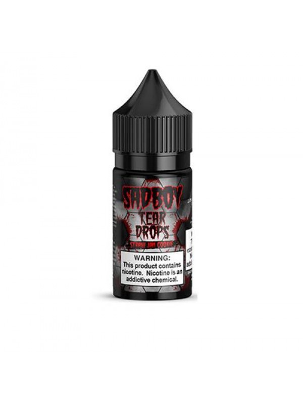 Sadboy Tear Drops Straw Jam Cookie 30ml Nic Salt V...