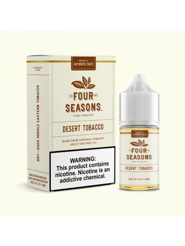 Four Seasons E-Liquids Desert Tobacco 30ml Vape Ju...