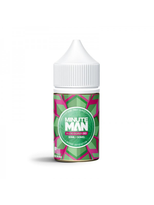 Minute Man Aloe Guava Ice 30ml Nic Salt Vape Juice