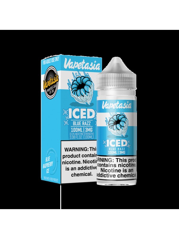 Vapetasia Killer Fruits ICED Blue Razz 100ml Vape ...