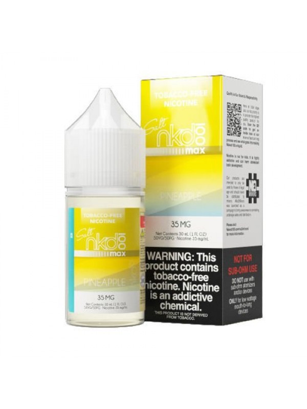 NKD 100 MAX Salts Pineapple Ice 30ml Nic Salt Vape...