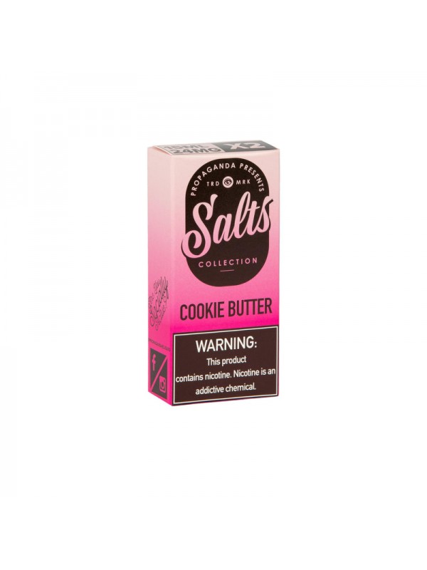 Propaganda Salts Cookie Butter 30ml Nic Salt Vape ...