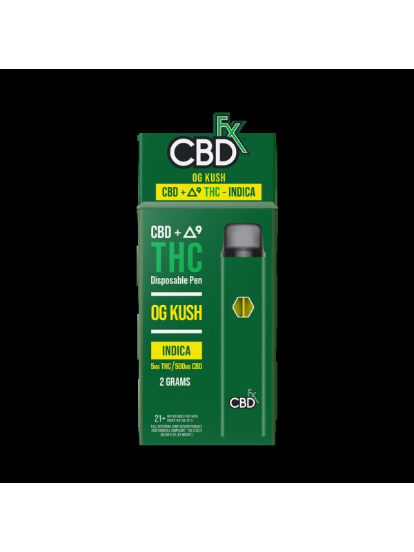 CBDfx Delta 9 + CBD 2g Disposable Vape Pen