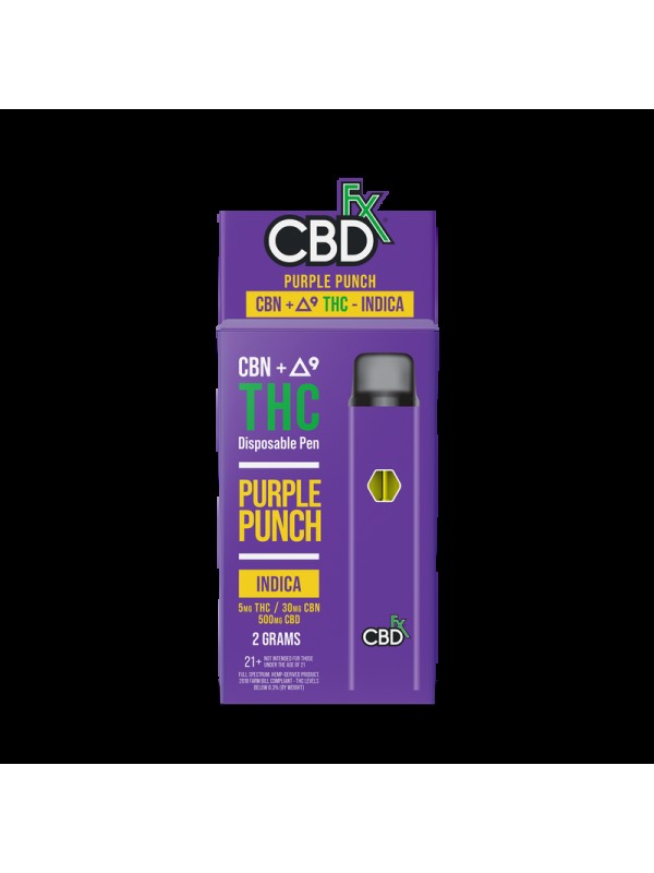 CBDfx Delta 9 + CBD 2g Disposable Vape Pen