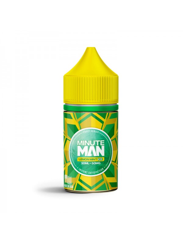 Minute Man Lemon Mint Ice 30ml Nic Salt Vape Juice