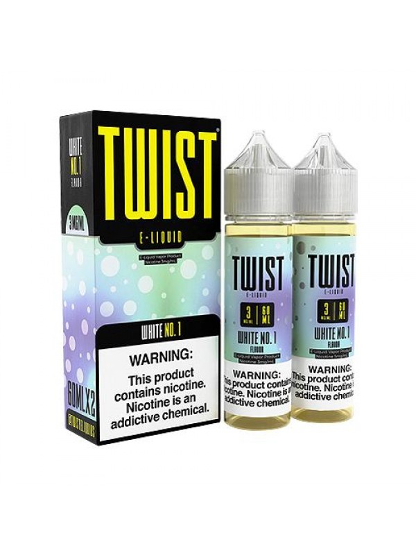 White No. 1 2x60ml Vape Juice - TWIST
