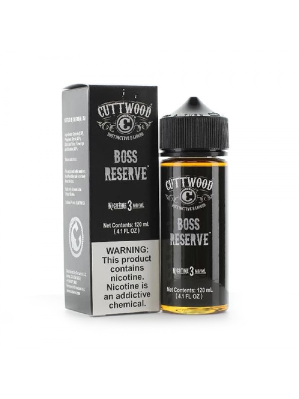 Cuttwood Vape Juice Boss Reserve 120ml
