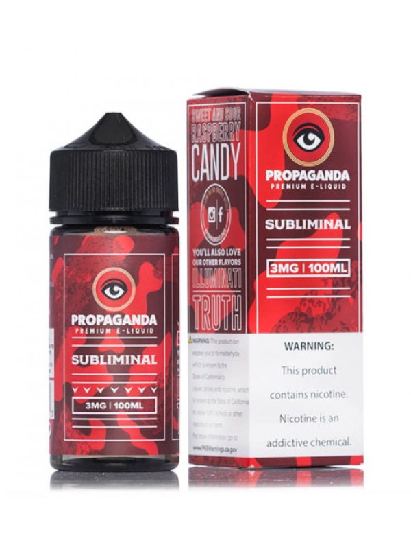 Propaganda Subliminal 100ml Vape Juice