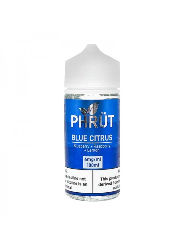 PHRUT Synthetics Blue Citrus 100ml TF Vape Juice