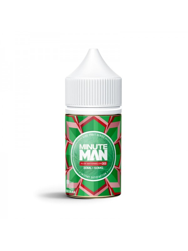 Minute Man Aloe Watermelon Ice 30ml Nic Salt Vape ...