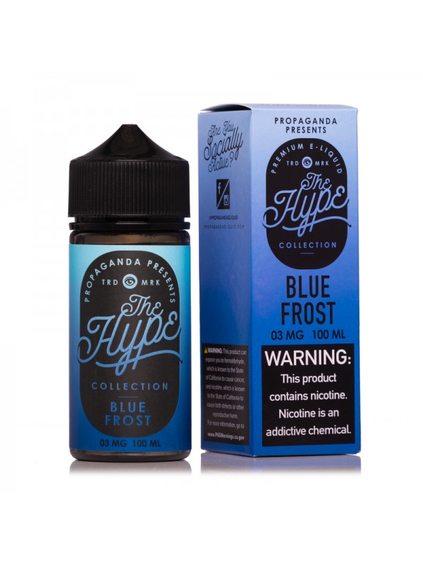 The Hype Blue Frost (Blue Slushy) 100ml Vape Juice
