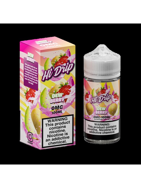 Hi-Drip Honeydew Strawberry 100ml Vape Juice