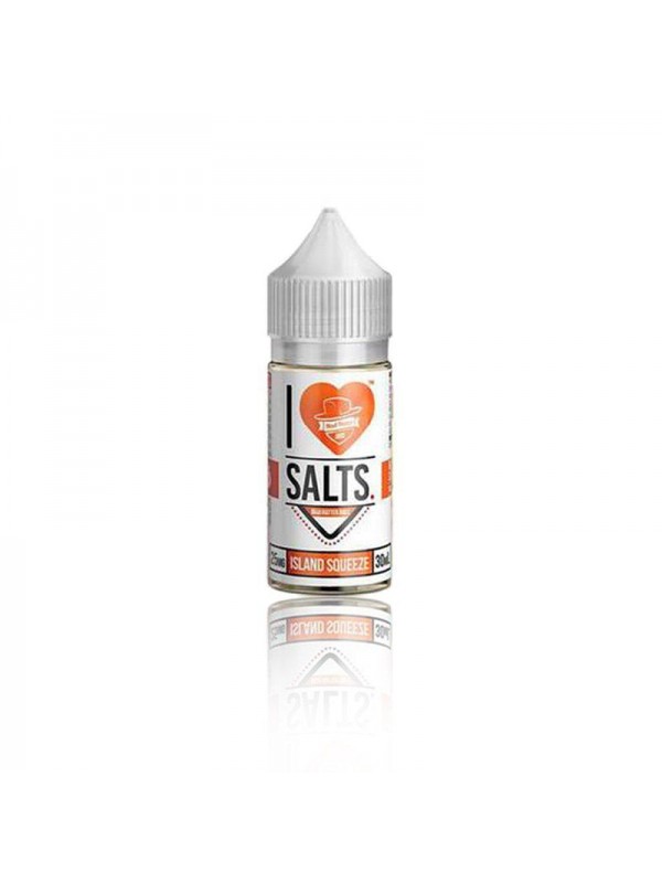 I Love Salts Island Squeeze 30ml Nic Salt Vape Jui...
