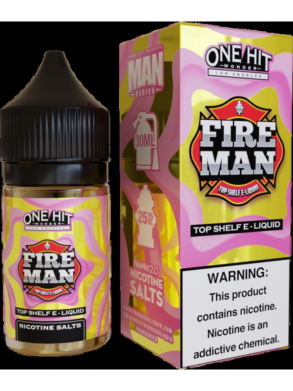 One Hit Wonder Fire Man 30ml Nic Salt Vape Juice
