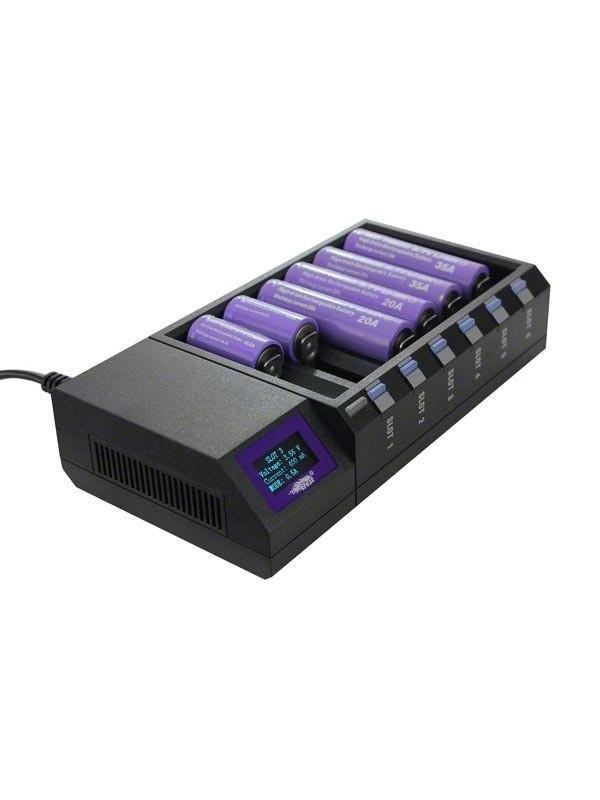 Efest LUC BLU6 OLED Intelligent Charger