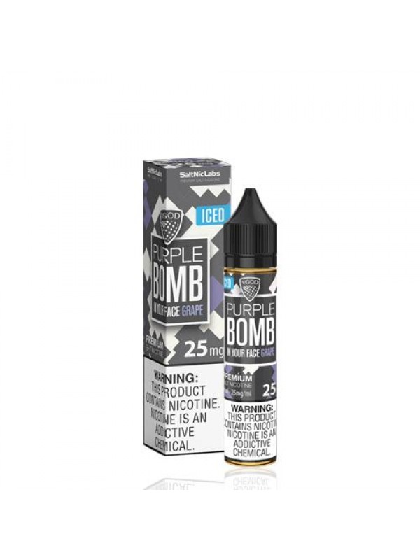 VGOD SaltNic Purple Bomb ICED 30ml Nic Salt Vape Juice