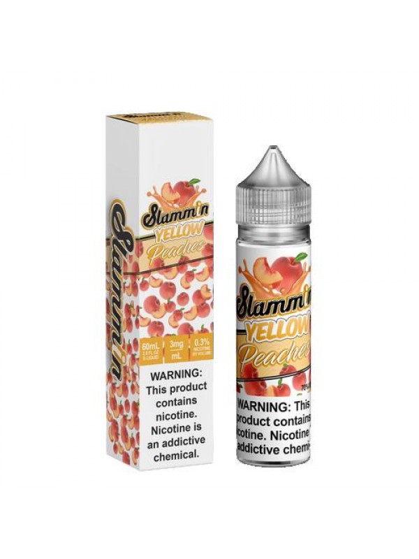 Slammin Yellow Peach 60ml Vape Juice
