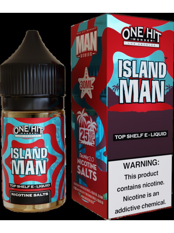 One Hit Wonder Island Man 30ml Nic Salt Vape Juice