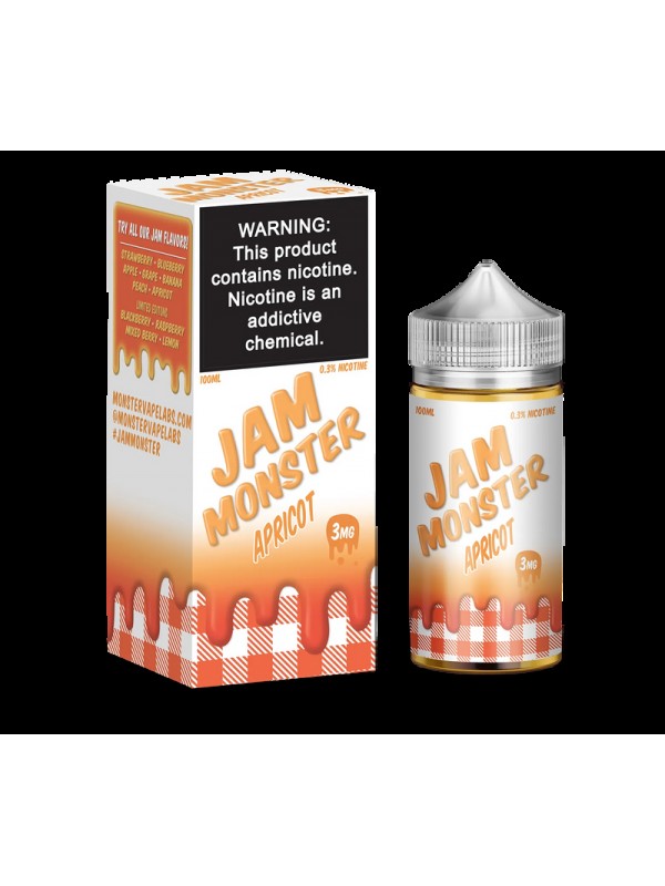 Apricot 100ml - Jam Monster