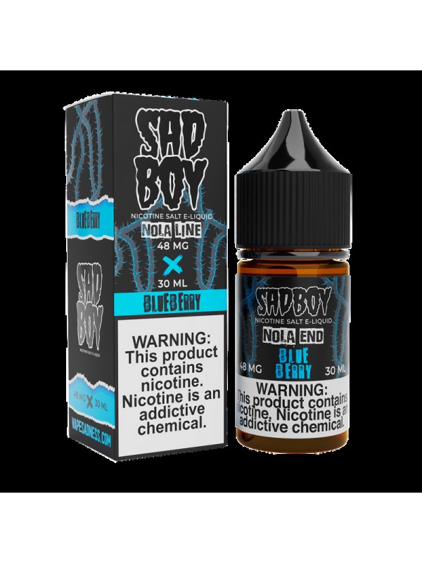 Sadboy Salts Blueberry Nola 30ml Nic Salt Vape Jui...