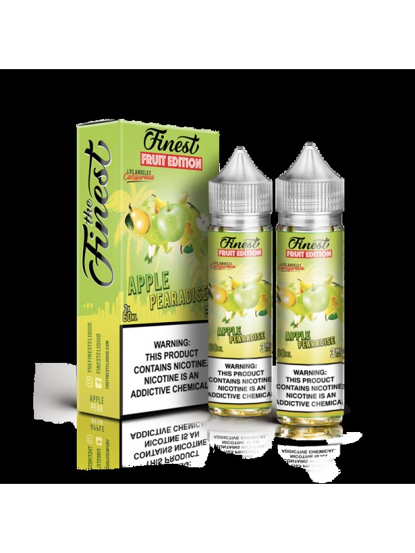 The Finest Apple Pearadise 2x 60ml Vape Juice