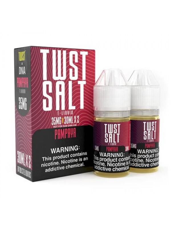 Pampaya 2x 30ml (60ml) Nic Salt Vape Juice - Twist...