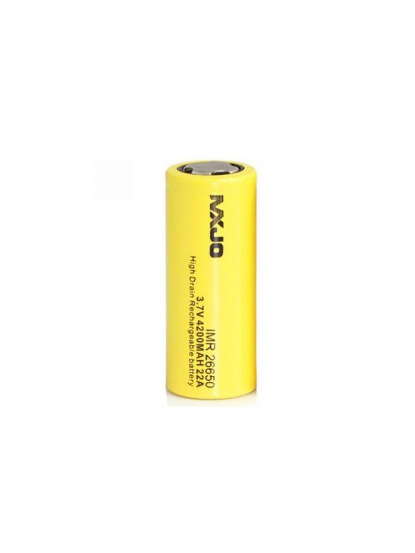 MXJO IMR 26650 4200MAH 22A 3.7V Flat Top Battery