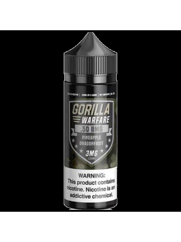 .50 BMG 120ml Vape Juice - Gorilla Warfare