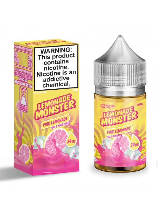 Pink Lemonade 30ml Nic Salt Vape Juice - Lemonade ...