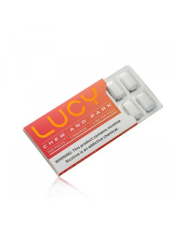 LUCY Nicotine Gum - Cinnamon Flavor (3 Pack)