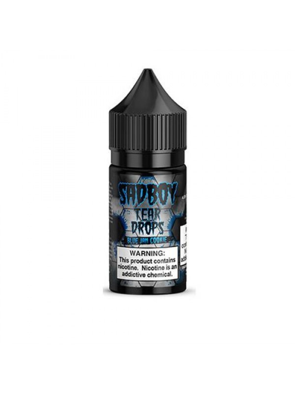 Sadboy Tear Drops Blue Jam Cookie 30ml Nic Salt Va...