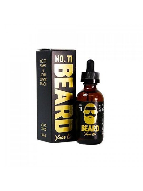 Beard Vape Co No. 71 - Sweet & Sour Sugar Peac...