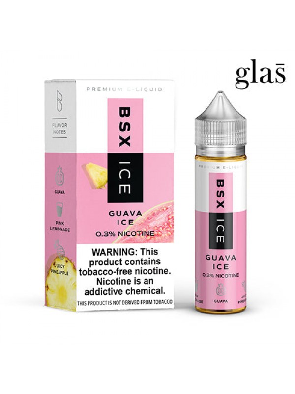 GLAS BSX Guava Ice 60ml TF Vape Juice