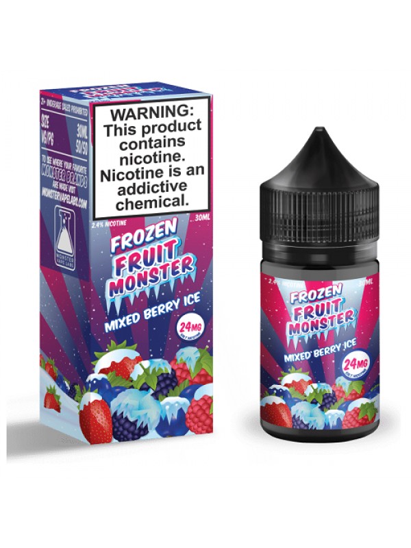 Mixed Berry Ice 30ml Nic Salt Vape Juice - Frozen ...
