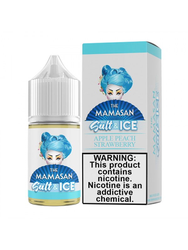 Apple Peach Strawberry Ice 30ml Nic Salt Vape Juic...