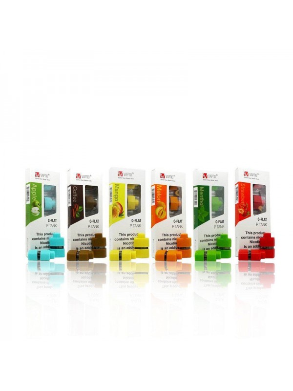 Vaptio C-Flat Pre-filled Replacement Pods (4 Pack)