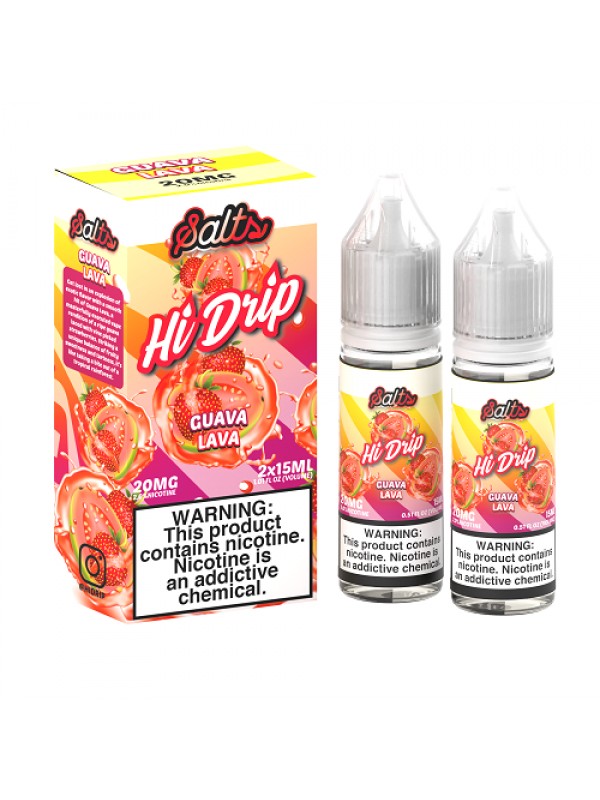 Guava Lava 2x 15ml Nic Salt Vape Juice - Hi Drip