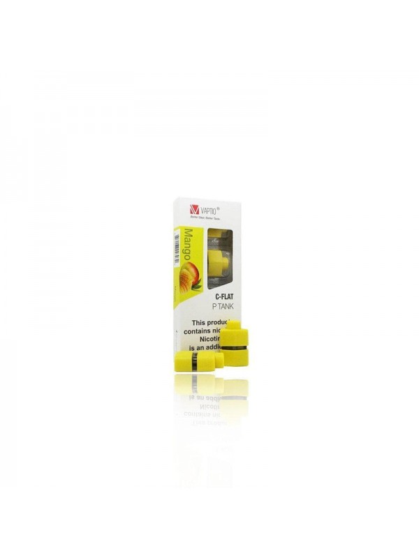 Vaptio C-Flat Pre-filled Replacement Pods (4 Pack)