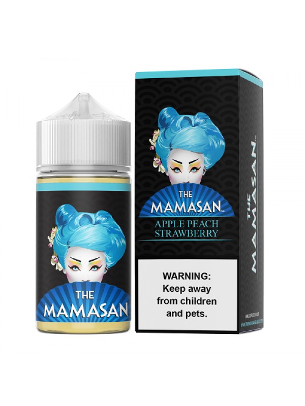 Apple Peach Strawberry 60ml Vape Juice - Mamasan