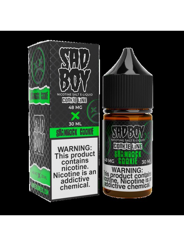 Sadboy Salts Shamrock Cookie 30ml Nic Salt Vape Ju...