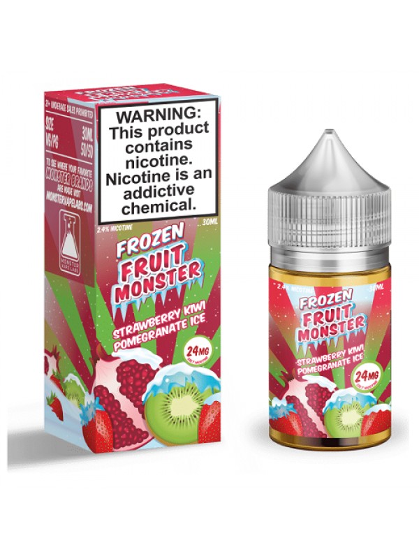 Strawberry Kiwi Pomegranate Ice 30ml Nic Salt Vape...