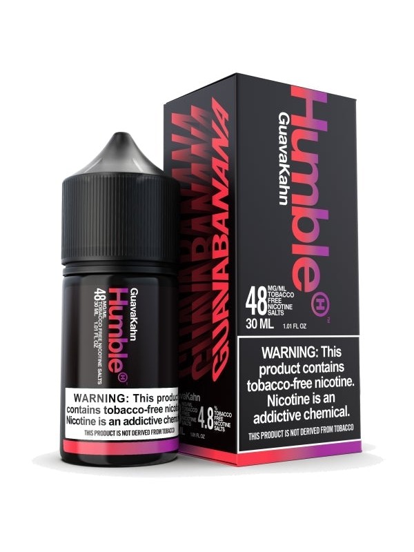 Guava Kahn 30ml TF Nic Salt Vape Juice - Humble Ju...