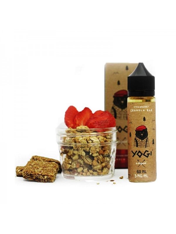 Yogi Vape Juices - Strawberry Granola Bar (60ml)