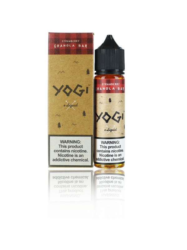 Yogi Vape Juices - Strawberry Granola Bar (60ml)