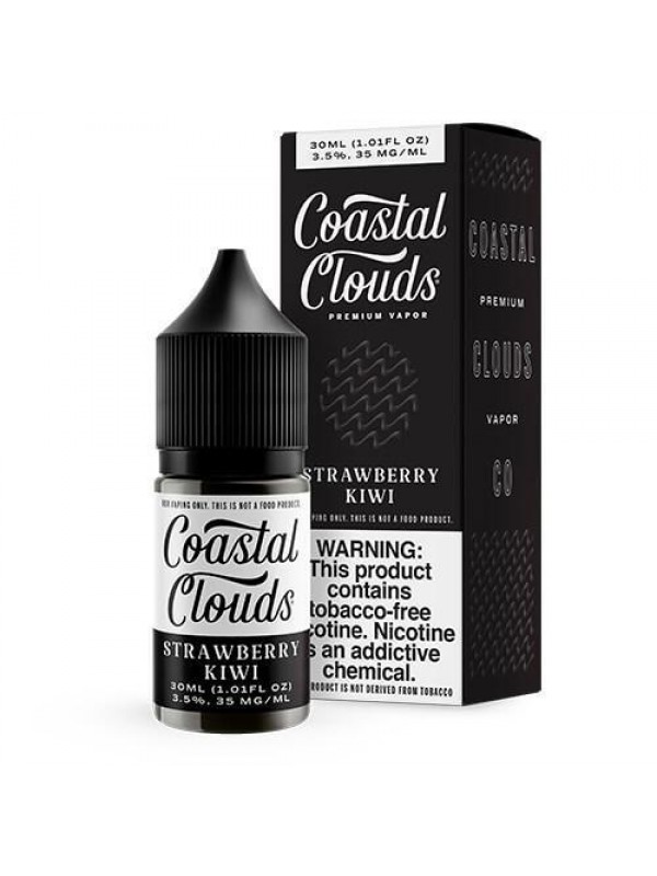 Coastal Clouds Strawberry Kiwi 30ml TF Nic Salt Va...