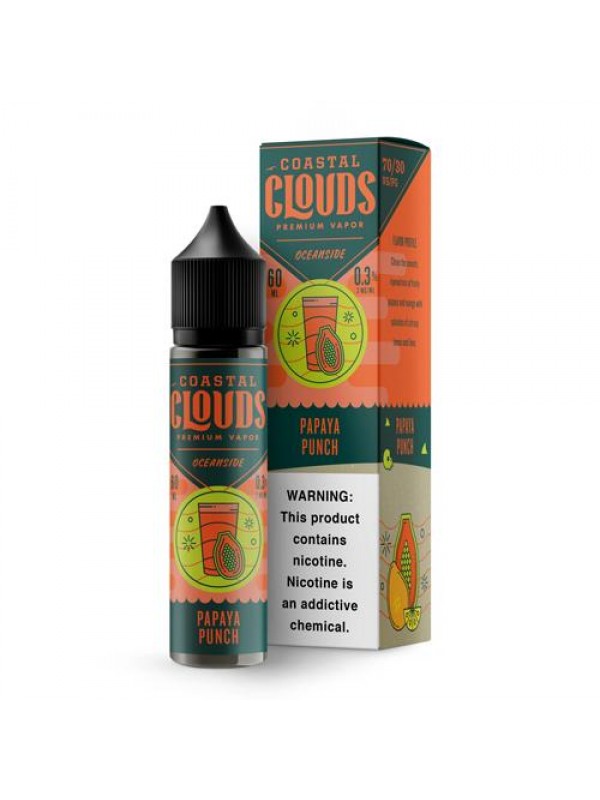 Coastal Clouds Oceanside Papaya Punch 60ml Vape Ju...